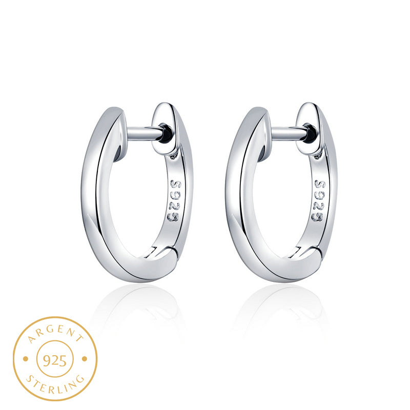 Anneau d'oreille homme argent