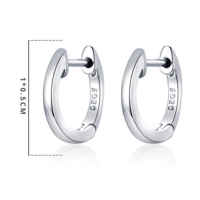 Anneau d'oreille homme argent 925