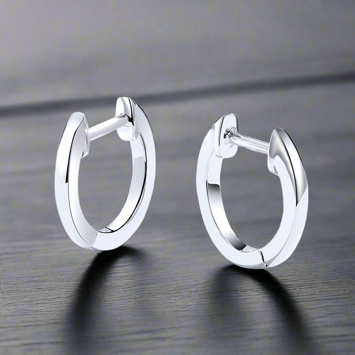 Anneau d'Oreille Homme Acier Inoxydable (Paire)