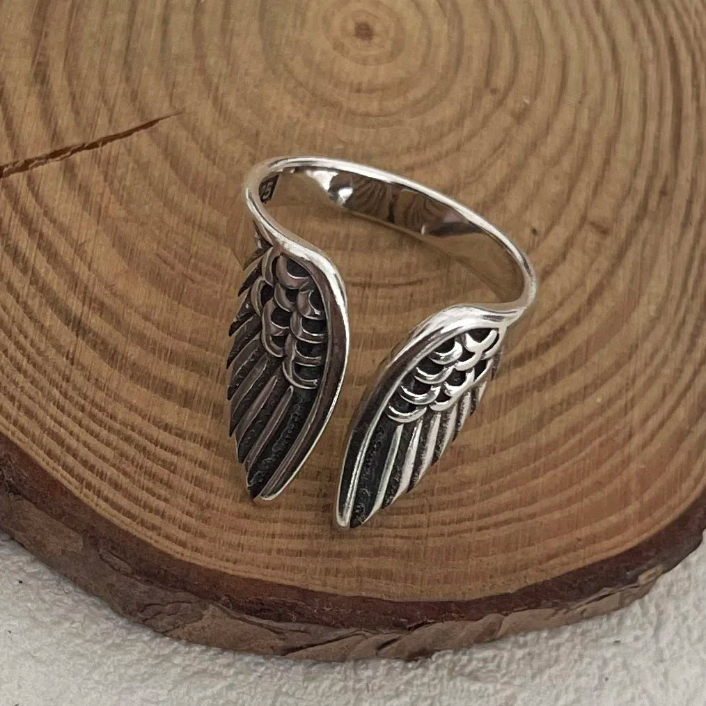 Bague Aile Argent 925 Ajustable - Ajustable