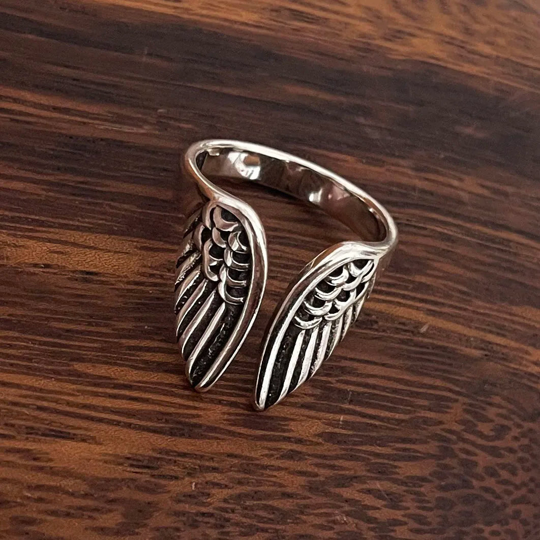 Bague Aile Argent 925 Ajustable - Ajustable