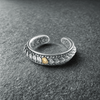 bague écaille de dragon en argent 925