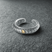 bague écaille de dragon en argent 925