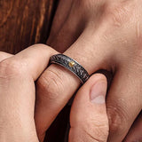 Bague Ajustable Écailles de Dragon en Argent (925) Taille Ajustable