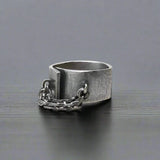 Bague Punk Vintage en Acier Inoxydable