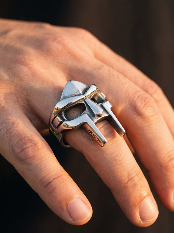 Bague Gladiateur en Acier