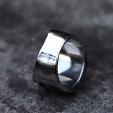 Men’s 316L stainless-steel rings for teens Retro skull gothic punk biker fashion Hip hop Jewelry Gifts free shipping