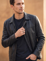 Bague Gothique Homme Acier BRANCHES portée, lookbook Stag