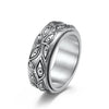 Bague Acier Oeil Vintage - 14 / Argentée