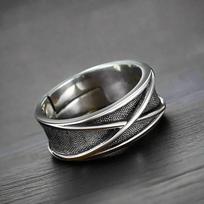 Bague Minimaliste Homme CROIX
