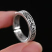 Adjustable Ring Men Vintage Minimalist - resizable / S0134