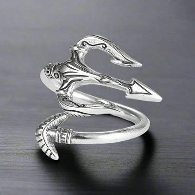 Bague Pirate Homme TRIDENT DE POSEIDON