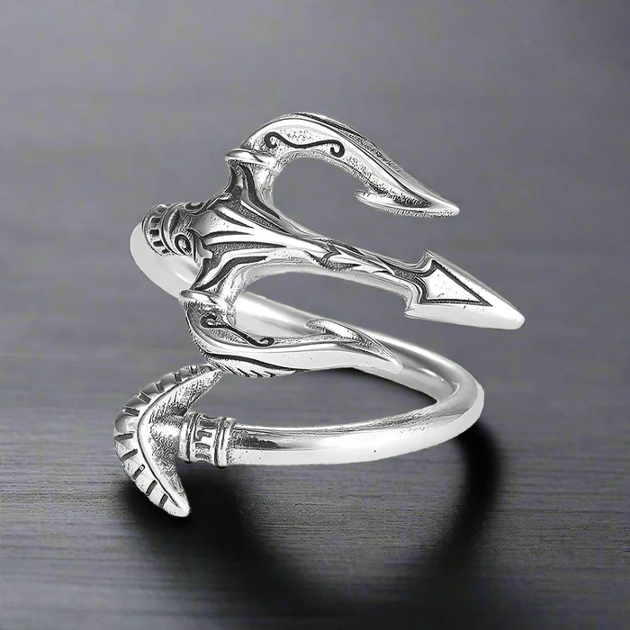 Bague Pirate Homme TRIDENT DE POSEIDON