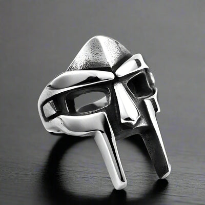 Bague Romaine Homme CASQUE GLADIATEUR MÉTAL
