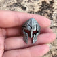 Retro Warrior Ring Spartan Mask Ring Men Open Ring