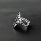 Stainless Steel Spartan Warrior Mask Ring Men’s Ancient Rome Ring Jewelry