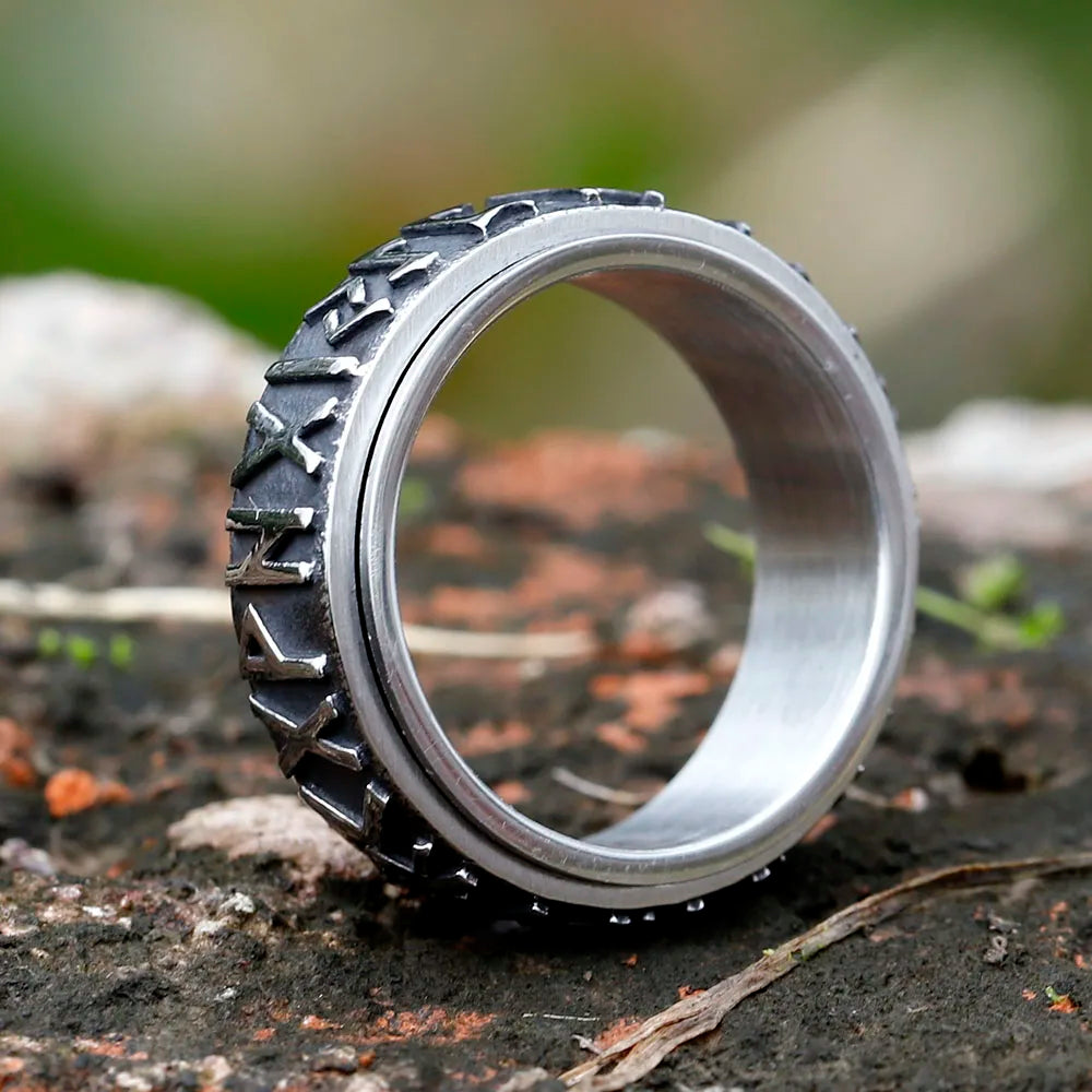 Bague Anti Stress Rune Viking
