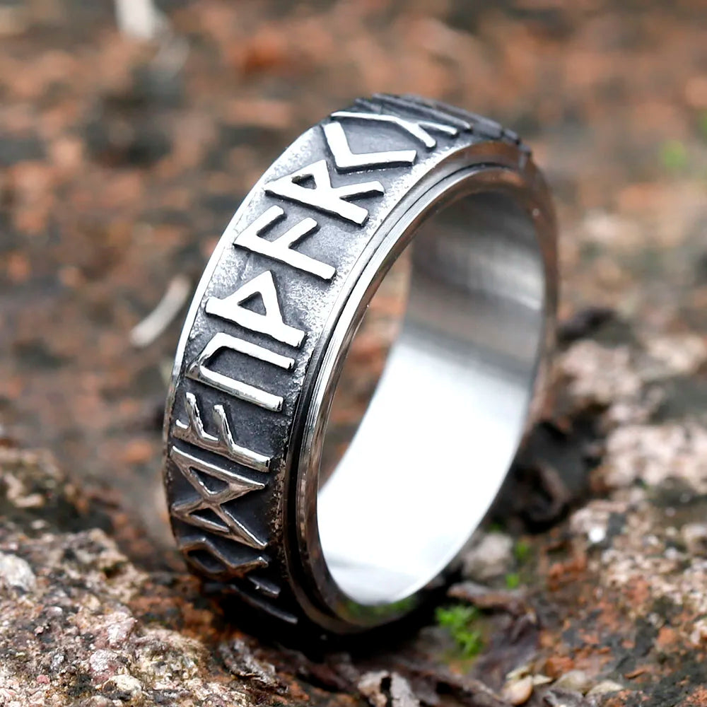 Bague Anti Stress Rune Viking