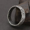 Bague Argent 925 Tressée