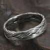 Bague Argent 925 Tressée