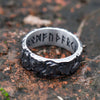 Stainless Steel Odin Norse Viking Amulet Rune MEN Ring