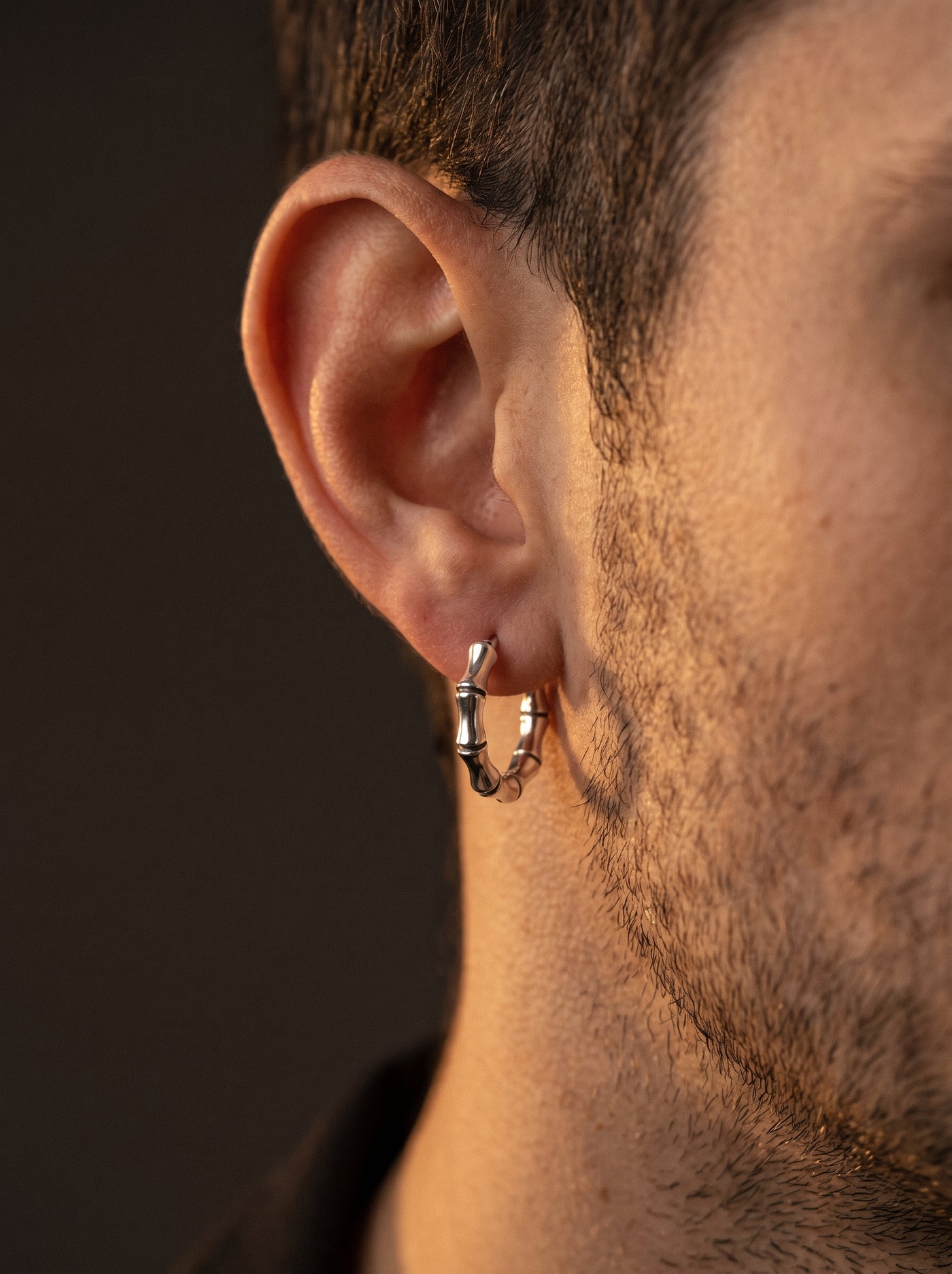 Boucle d'Oreille Homme ANNEAU PIRATE (Paire)
