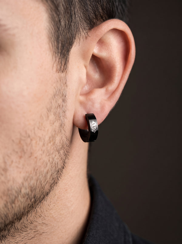 Boucle d’Oreille Homme DRAGON (Paire)