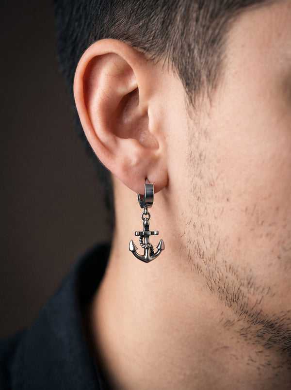 Boucle d’Oreille Homme MARIN (Paire)