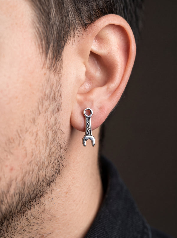 Boucle d’Oreille Homme MÉCANIQUE