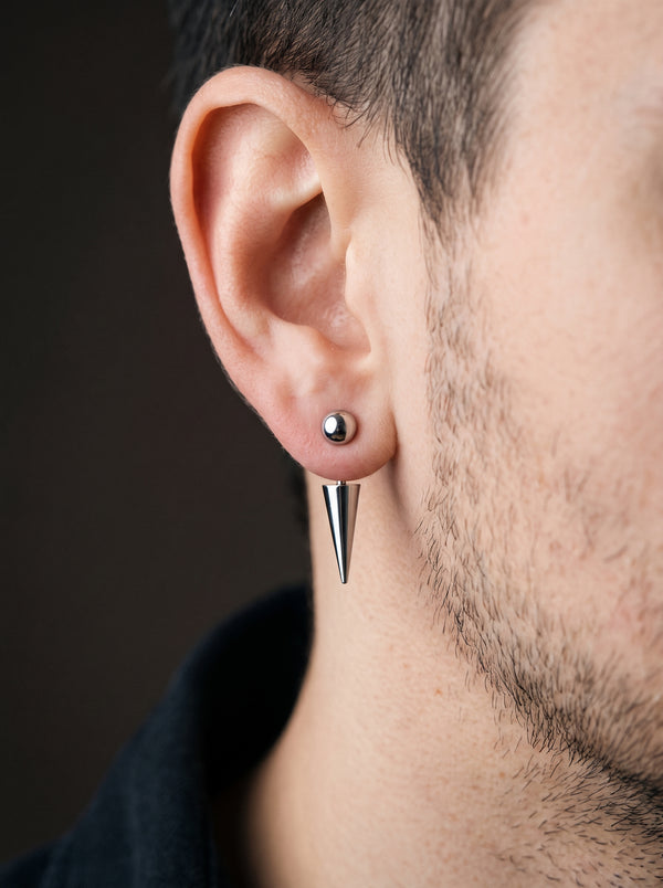 Boucle d’Oreille Homme PIQUE (Paire)