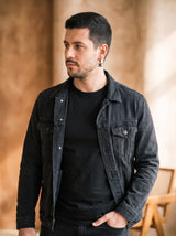 Boucle d'Oreille Homme PIRATE (Paire) portée, plan large
