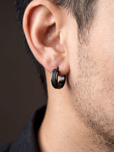 Boucle d'Oreille Homme TENDANCE (Paire) portee lifestyle Stag