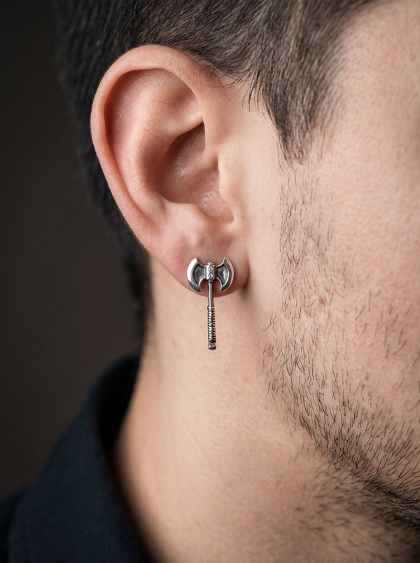 Boucle d’Oreille Homme VIKING (Paire)