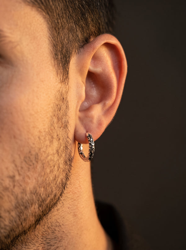 Boucle d’Oreille Homme VINTAGE (Paire)