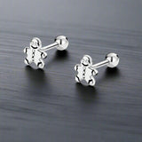 Boucle d’Oreille Bonhomme PAIN D’ÉPICE (Paire)