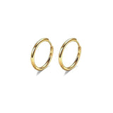 boucle oreille homme anneau doré