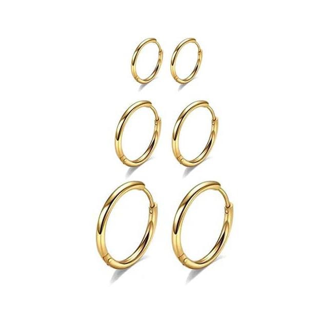 boucle oreille homme anneau or