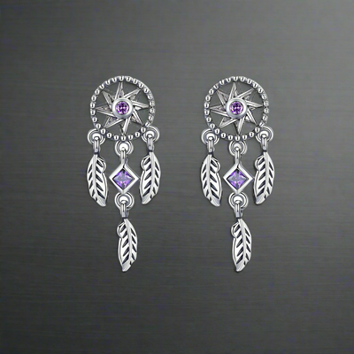 Boucle d'Oreille Homme ATTRAPE-RÊVE (Paire)