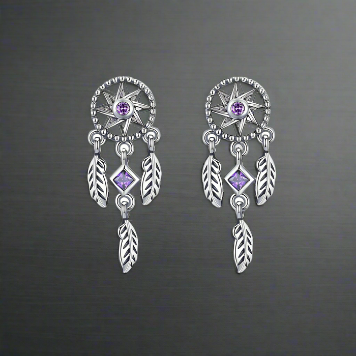 Boucle d'Oreille Homme ATTRAPE-RÊVE (Paire)