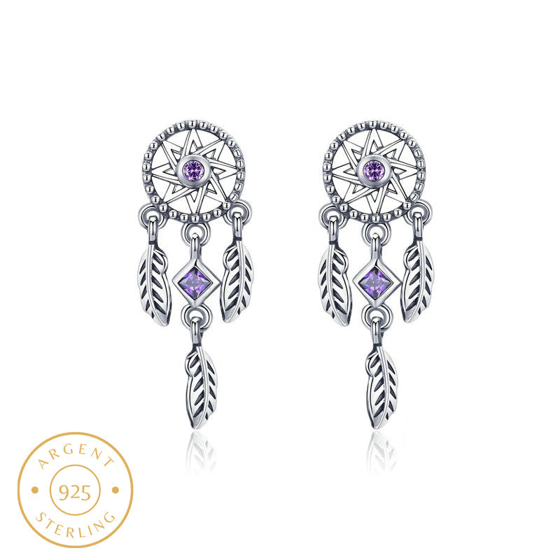 Boucle d'Oreille Homme ATTRAPE-RÊVE (Paire)