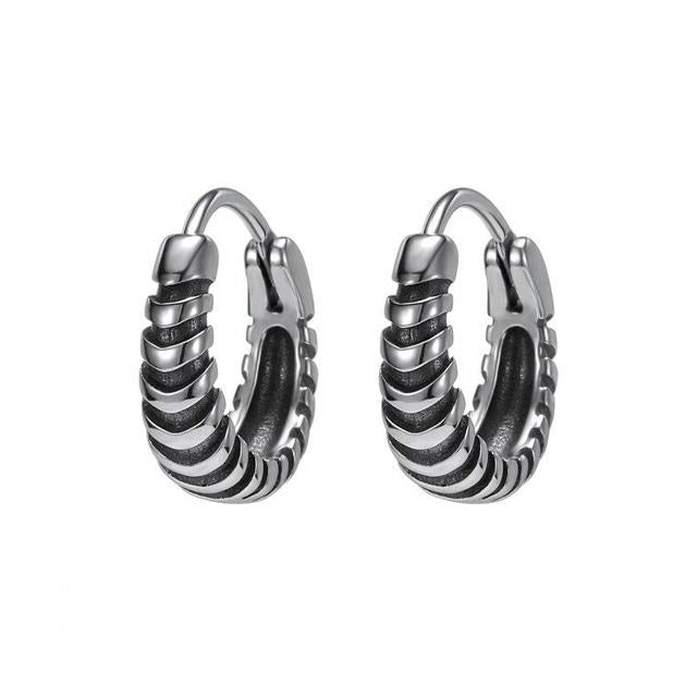 Boucle d'Oreille Homme BIKER (Paire)