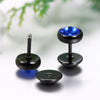 Boucles d'Oreilles Homme Bleu