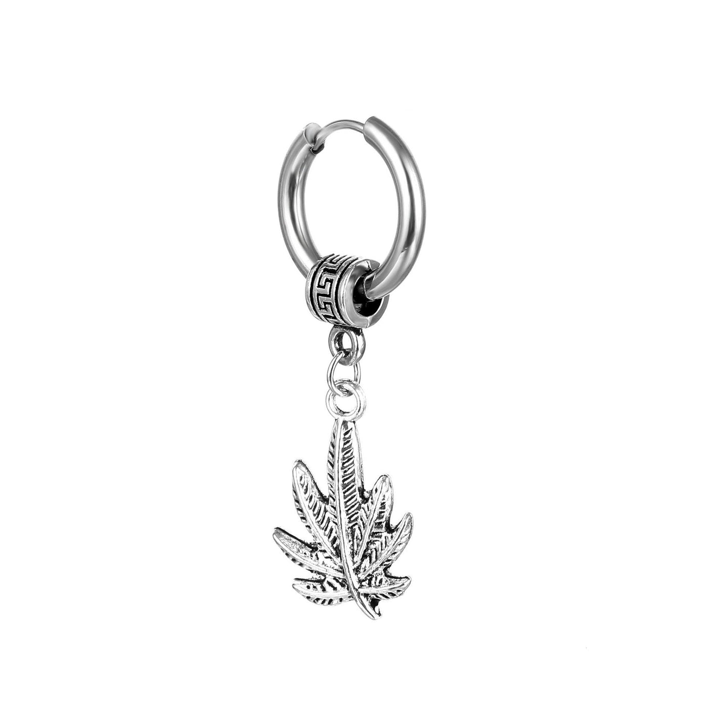 Boucle d'Oreille Homme CANNABIS
