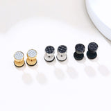boucle d'oreille homme carbone