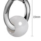 Boucle d'Oreille Homme Céramique boule