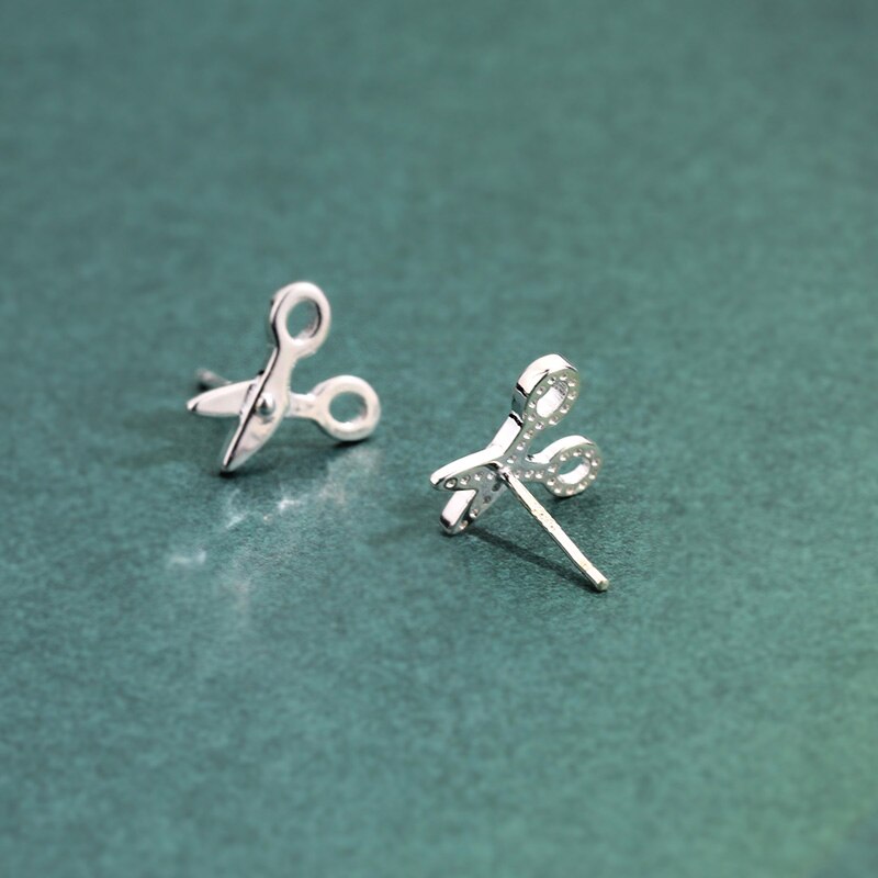 Boucle d’Oreille Homme CISEAUX (Paire)