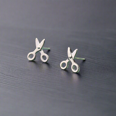 Boucle d'Oreille Homme CISEAUX (Paire)