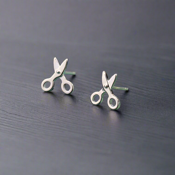 Boucle d’Oreille Homme CISEAUX (Paire)
