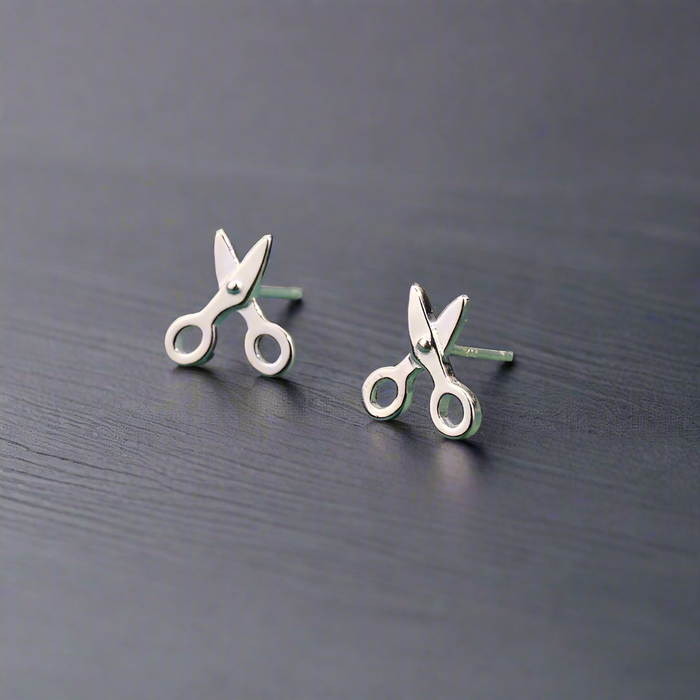 Boucle d'Oreille Homme CISEAUX (Paire)