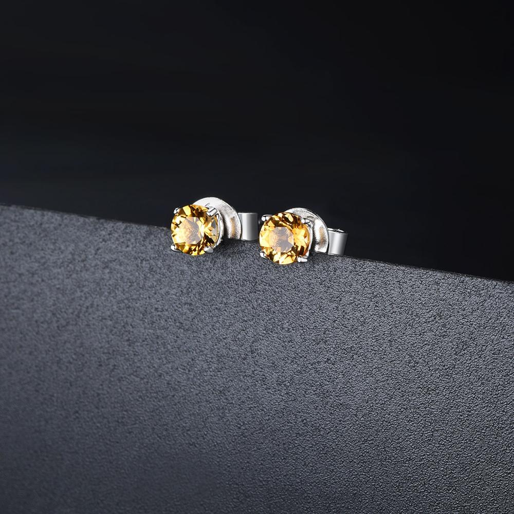 Boucle d’Oreille Homme CITRINE (Paire)
